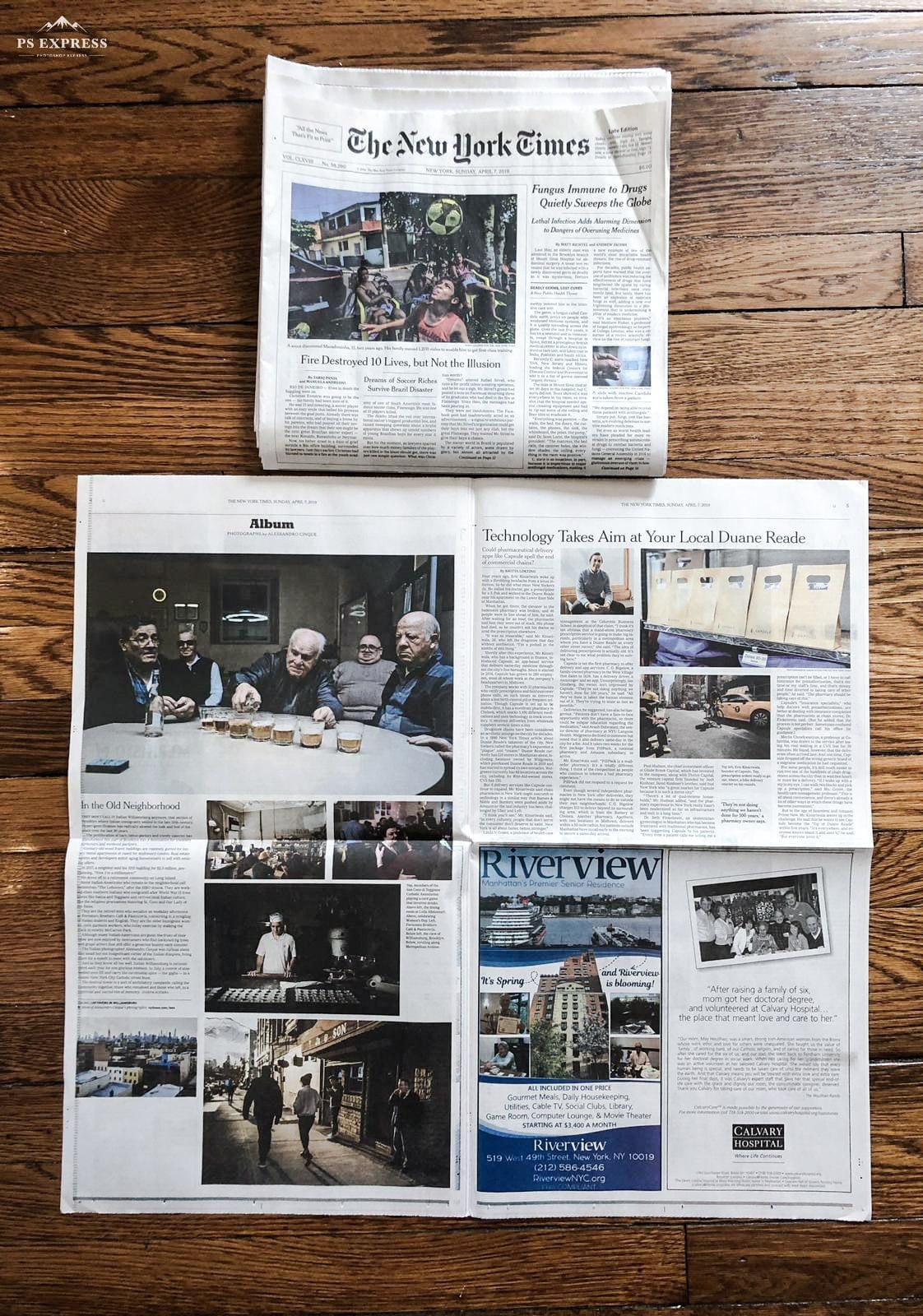 Cover Image for Published in The New York Times